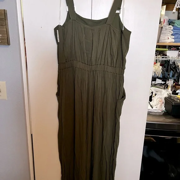 Women’s Jumper long with elastic waist & cinch belt, Sz XXL - Picture 3 of 5